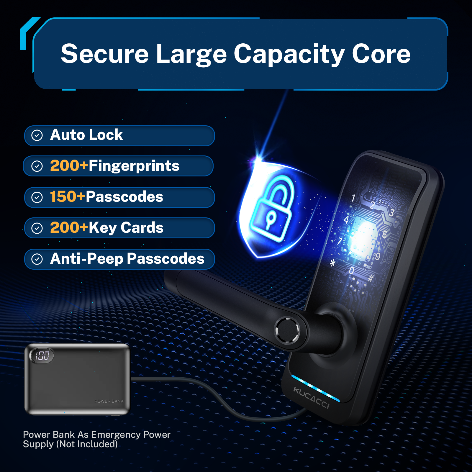 Fingerprint Smart Lock for Front Door
