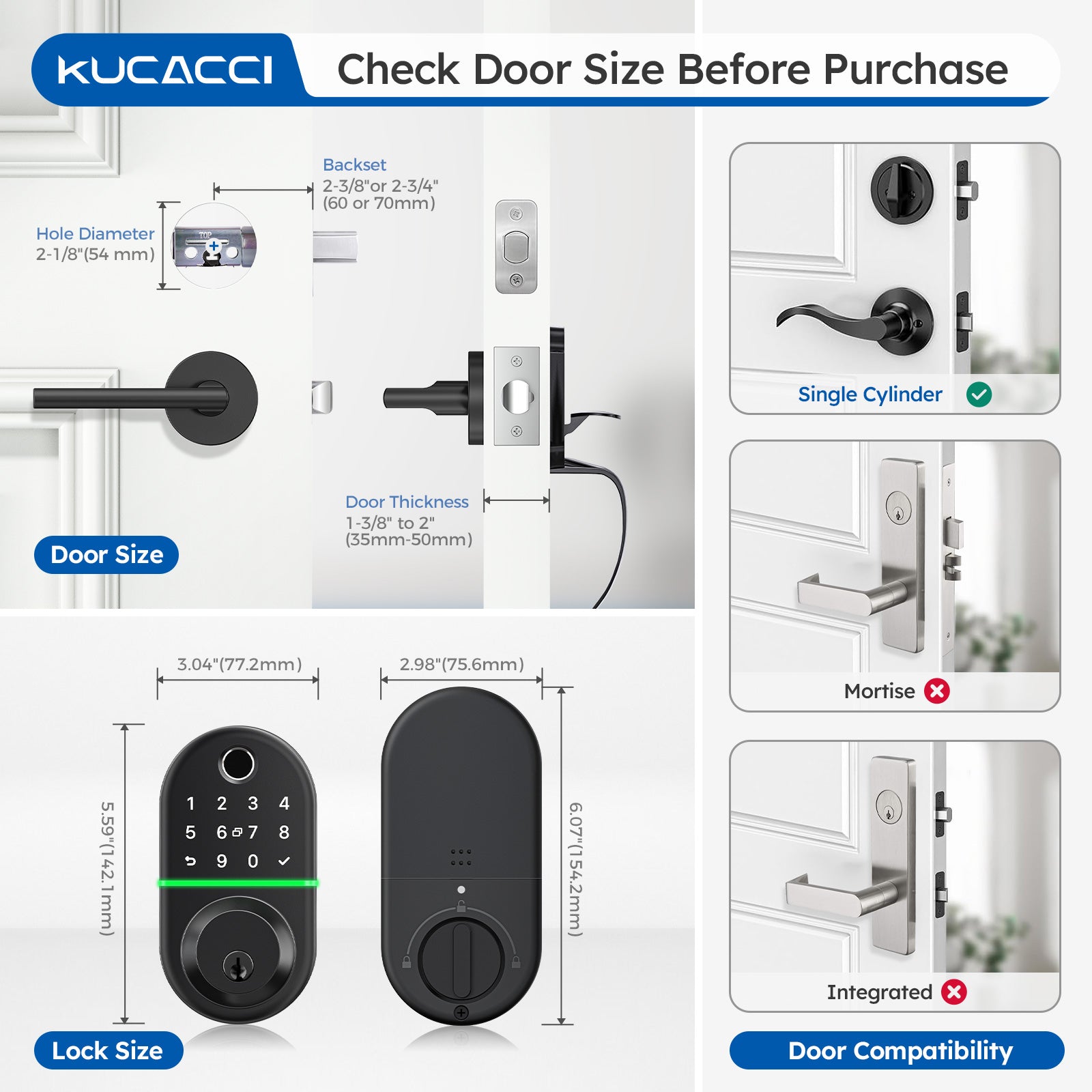 Wifi Smart Deadbolt Lock